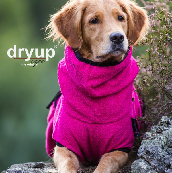 Dryup-cape-pink-bademantel-hund-rosa