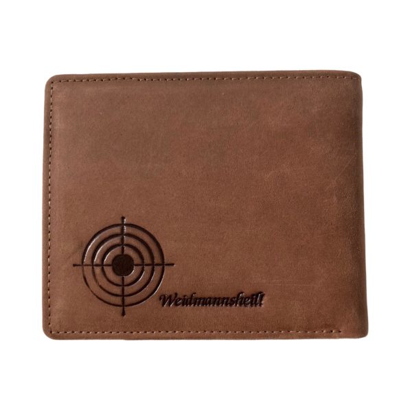Portemonnaie - Geldbörse - Weidmannsheil - Leder - braun – Bild 7