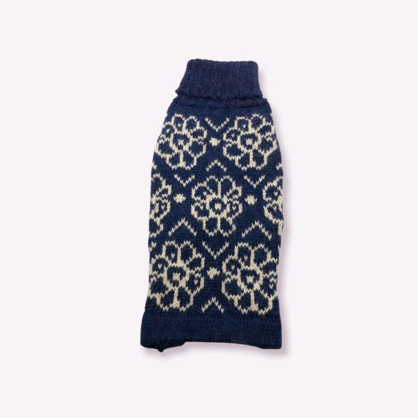 Pullover - Strickpullover - Alpaca blau