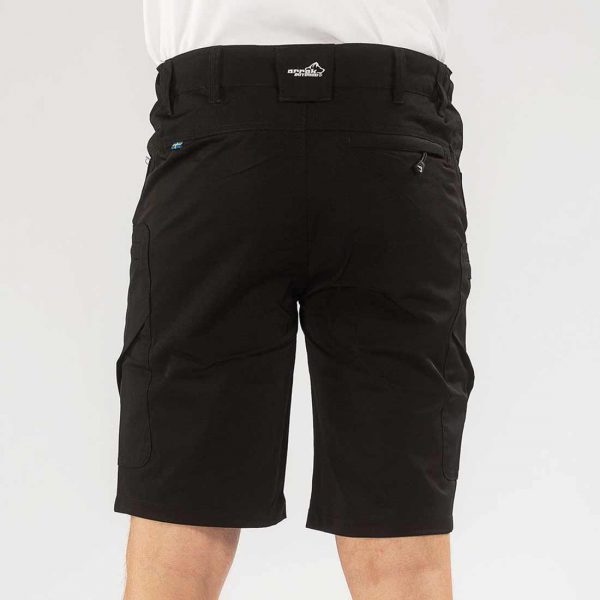 Arrak Active Stretch Shorts Herren schwarz Gr. 56 – Bild 2