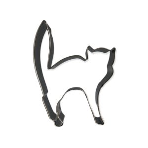Ausstechform-Foermli-Backen-Kuchen-Kekse-Katze-Katzenliebhaber-Baecker- Katze mit Katzenbuckel-1