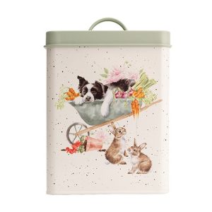 BT001-Wrendale-Designs-Owl-Biscuit-Barrel-Pfoetli-Shop-Geschenk-Eule-Keksdose-Gutzidose-Aufbewahrung-Katze-Gartenkatze-Border Collie-1