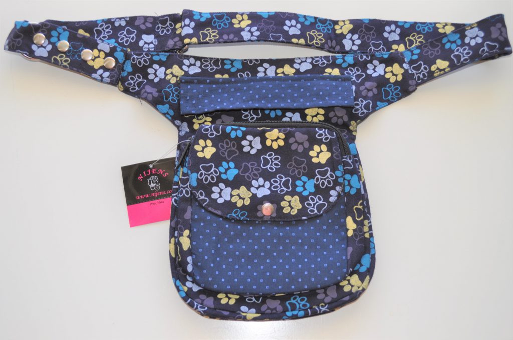 BauchgurtHueftgurtBauchtascheHip BagHundespaziergangHundPfoten