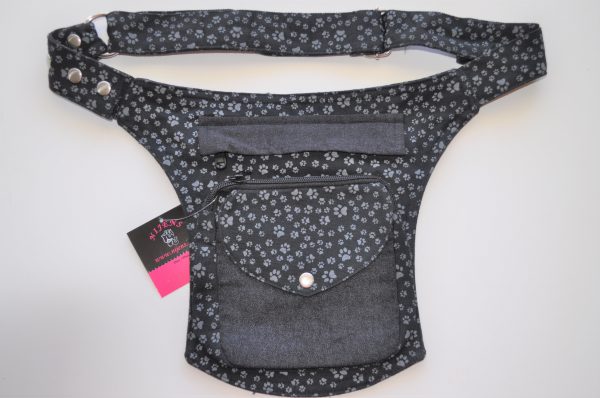 BauchgurtHueftgurtBauchtascheHip BagHundespaziergangHundPfoten