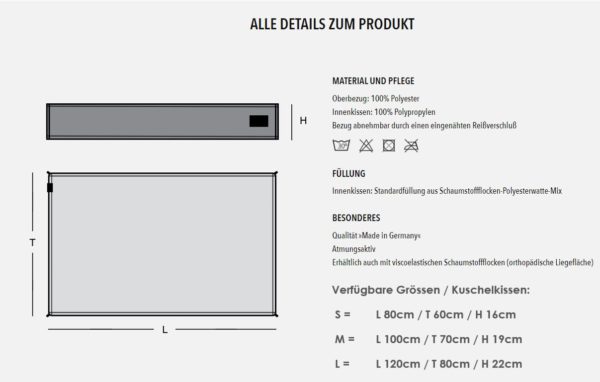Padsforall - Hundebett -  Flow Cord in 4 Farben – Bild 5