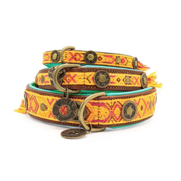 DWAM Boho Chica - Hundehalsband - Dog with a mission - orange