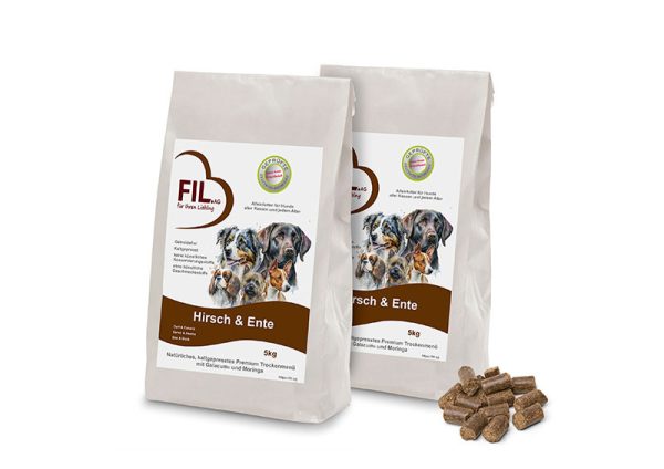 Fil-Trockenfutter-Hirsch-Ente-Hund-Galacum-Moringa-Vollwertig-kaltgepresst-hochwertig-5kg-1