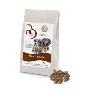 Fil Trockenfutter - Hundefutter - Hirsch & Ente 1x5kg
