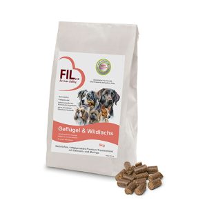Fil Trockenfutter - Hundefutter - Geflügel & Wildlachs 1x5kg