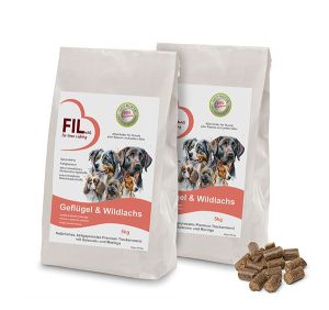 Fil Trockenfutter - Hundefutter - Geflügel & Wildlachs 2x5kg
