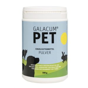 Galacum-Pet-Pulver-100g-500g-Ergaenzungsfuttermittel-gesunhd-Hund-Katze-Tier-Pulver-Milchsaeure-Darm-darmregulierend