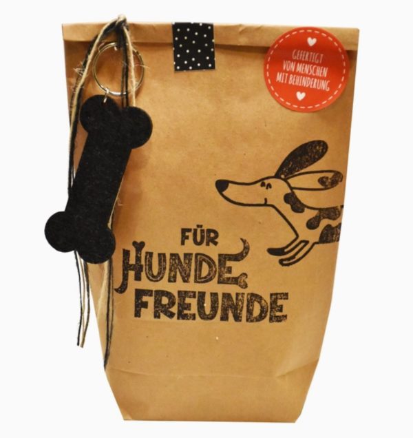 Geschenk-Mitbringsel-Wichtelgeschenk-Hund-Hunde-Hundefreunde-nachhaltig-Schluesselanhaenger