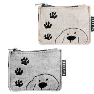 Gilde Handwerk-Hundebande-Filztasche-Schluesselanhaenger-beige-6