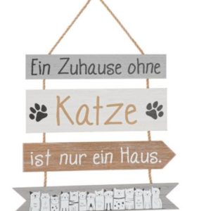 Gilde Handwerk-Hundebande-Katze-Geschenk-Katzenmotiv-Aufhänger-Dekoration-Geschenk-1