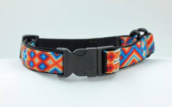 Hundehalsband Boho Aurora Nylon – Bild 3