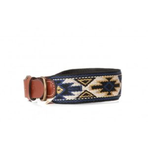 Halsband-Hundehalsband-Buddys-gewoben-Indianerstyle-Boho-blau-collar-peyote-azul.jpg