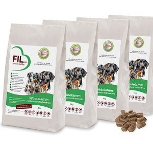 Fil Trockenfutter - Hundefutter - Weidelamm 4x5kg