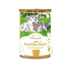 Knochenbruehe-Nahrungsergaenzung-Hund-Katze-Krankes-Tier-Lamm