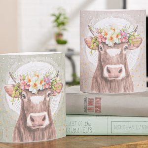 Lampe-Kuh-Sterne-Gilde-Batterien-Elipse-schwarz-gold-Geschenk-Geschenkidee-Dekoleuchte