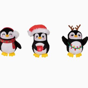 Hundespielzeug - X-Mas Watschel Pinguine - 3er Set