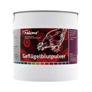 Pahema-Nahrungsergaenzung-BARF-Blutarmut-Gefluegelblutpulver-Pulver-Gefluegel