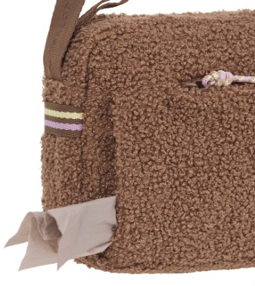 Palopa - LECKERLIBEUTEL-NOKA - Gassitasche - Teddy Fleece - braun - limited Edition – Bild 2