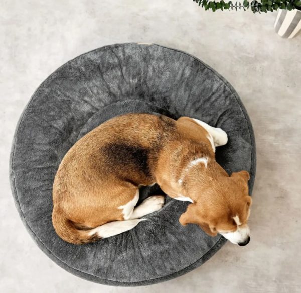 Palopa - Hundebett rund - Kuschelbett - Hundedonut - Fippa - anthrazit – Bild 8