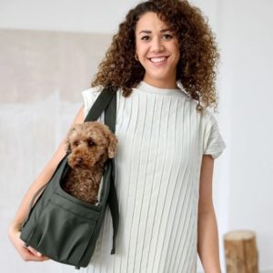 Palopa - Hundetasche - Weda - dunkelgrün