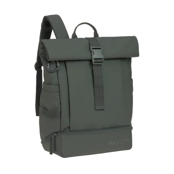 Palopa-Rucksack-Hund-Hundespaziergang-Hundeferien-mit Hund unterwegs-recycelt-verschiedene Faecher-dark olive-2