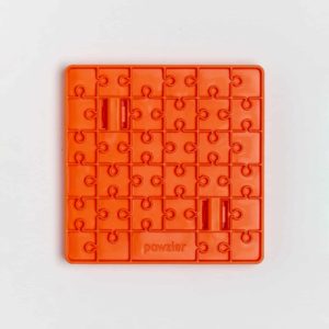 Pawzler-Beginner Set-Inteligenzsspielzeug-Hund-Denken-Beschaeftigung-Katze-veraenderbar-schadstoffrei-waschbar in der Geschirrspuelmaschiene-Terra-orange