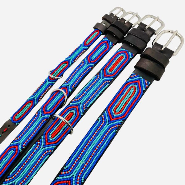 Perlenhalsband-Masai-Afrika-Hundehalsband-Halsband-gestickt-bestickt-handmade-leder-rot-blau-hellblau-masai 23