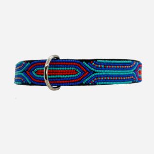 Perlenhalsband-Masai-Afrika-Hundehalsband-Halsband-gestickt-bestickt-handmade-leder-rot-blau-hellblau-masai 23