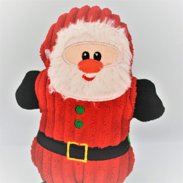 Pfoetil-Shop-Geschenk-Hundespielzeug-Dog Toy-XMas-Weihnachten-Santa-rot-festlich