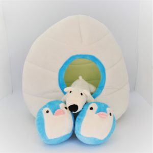 Pfoetil-Shop-Geschenk-Hundespielzeug-Dog Toy-XMas-Weihnachten-iglu-weiss-festlich