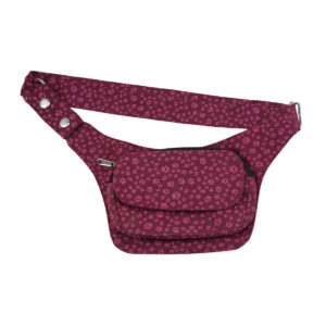 Pfoetli Shop-Bauchgurt-Hueftgurt-Bauchtasche-Hip Bag-Hundespaziergang-Hund-Pfoten-Gudibeutel-Unterwegs-Nijens-Mainz53-pink