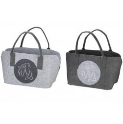 Pfoetli-Shop-Gilde-Handwerk-Geschenk-Tasche-Filtasche-Filz-Katze-grau-hellgrau-Einkauf