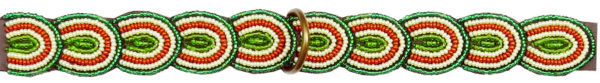 Simomilano-Hundehalsband-Perlenhalsband-Afrika-Masai-Handwerk-Kunsthandwerk-gruen- Tamu green