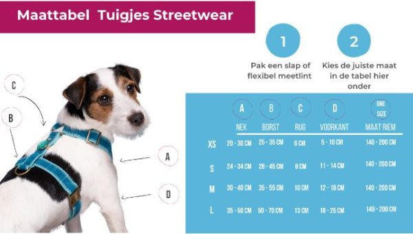 DWAM Snoopy Hundegeschirr - Dog with a mission - blau – Bild 4