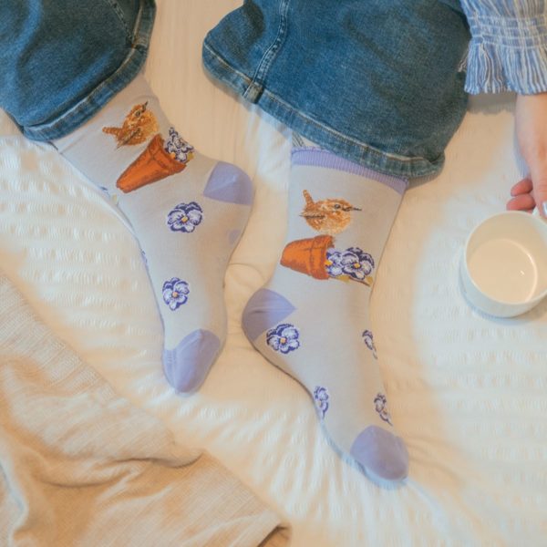 Wrendale Design - Bambus Socken - Vogel – Bild 2