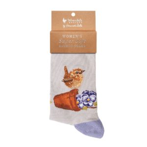 Wrendale Design - Bambus Socken - Vogel