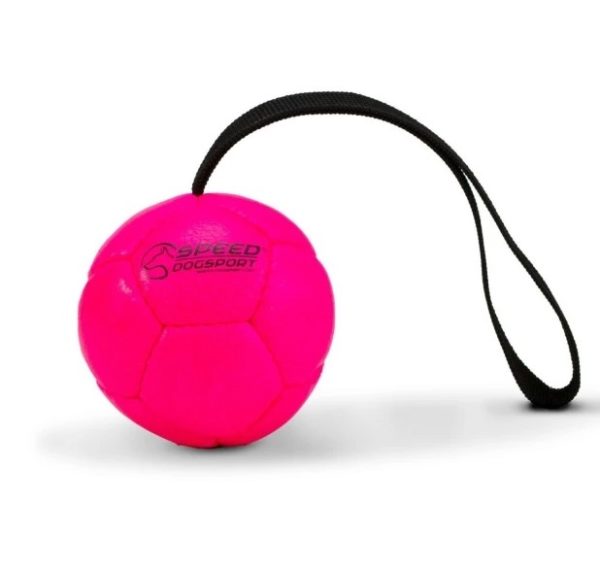 Speed Dogsport-Ball-Hundeball-Trainingsball-Spielzeug-Hundespielzeug-Hundesport-Belohnung-Belohnungsball-pink