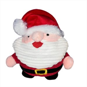 Spielzeug-Hundespielzeug-Weihnachten-XMas-Hund-Santa-rot-weiss-schwarz-Spass-Spiel-Freude-Weihnachtsbau-Geschenk-1