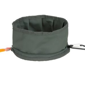 HUNDENAPF ZUM MITNEHMEN - TURA - dunkelgrün