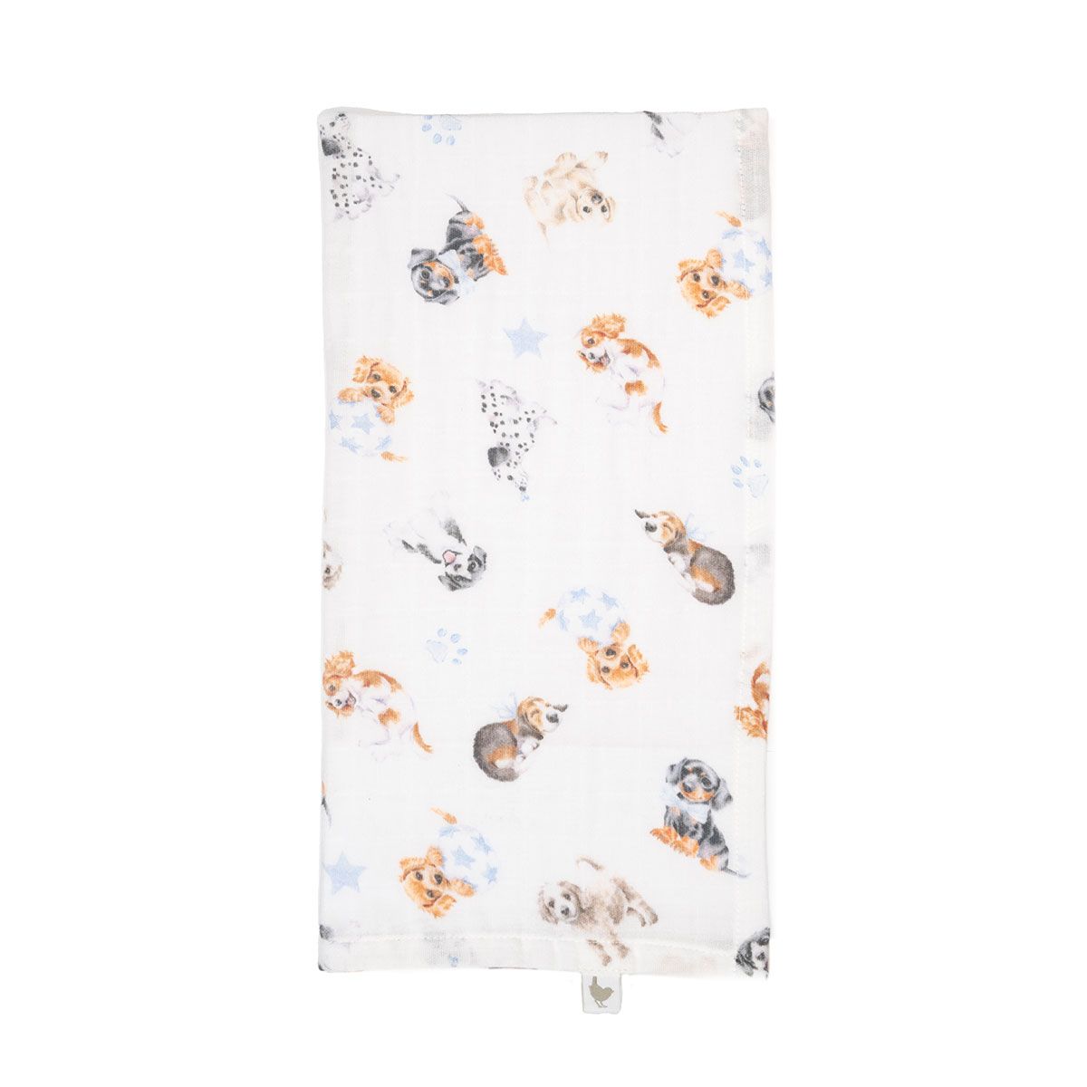 Wrendale Design - Baby Tücher - Nuschi - Little Paws - hellblau – Bild 5