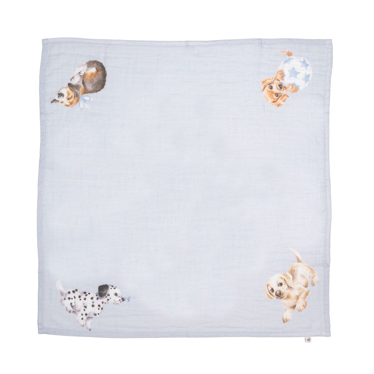 Wrendale Design - Baby Tücher - Nuschi - Little Paws - hellblau – Bild 6