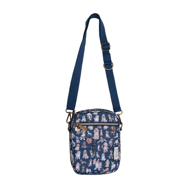 Wrendale Design-Gassi Tasche-Gassi-Tasche-Leckerlitasche-Hund-Hunde-blau-1