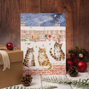 Wrendale-Design-Hannah-Dale-Adventskalender-Weihnachten-Adventszeit-Geschenk-Geschenkidee-Katze-Karte-Mitbringsel.