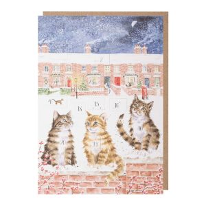 Wrendale-Design-Hannah-Dale-Adventskalender-Weihnachten-Adventszeit-Geschenk-Geschenkidee-Katze-Karte-Mitbringsel.