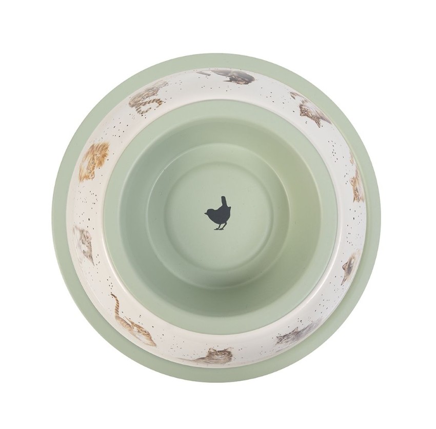 Fressnapf - Napf - Wrendale Design - Katze - grün- mushroom – Bild 3