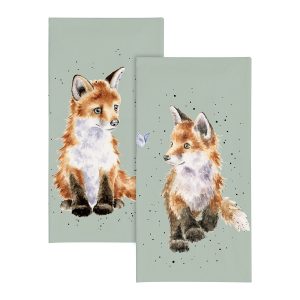 Wrendale Design-Hannah Dale-liebevoll illustriert-Geschenk-Wichtelgeschenk-Adventskalender-Erkaeltung-Schnupfen-Nastuch-Taschentuch-Fuchs-Daydreamer